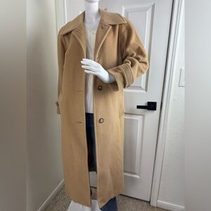 Jones New York Tan Trench Coat Timeless Design